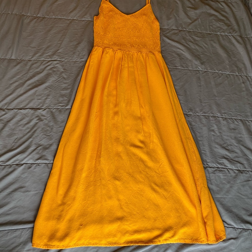 Mustard Summer Dress